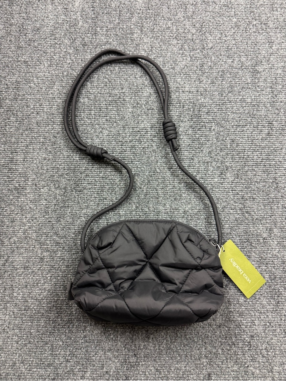 Vera Bradley Black Quilted Crossbody Bag